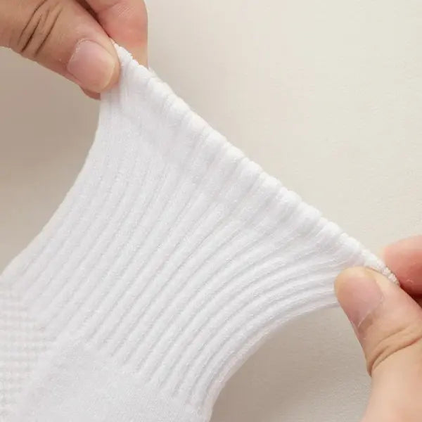 10-Pack Thick Cotton Tube Socks – Deodorant Winter Basketball Crew Socks for Men & Women