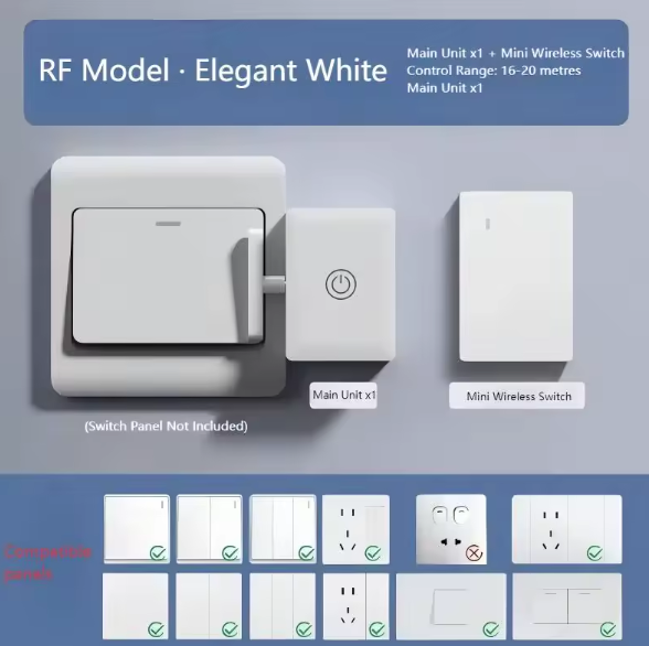 Wireless Light Switch Control
