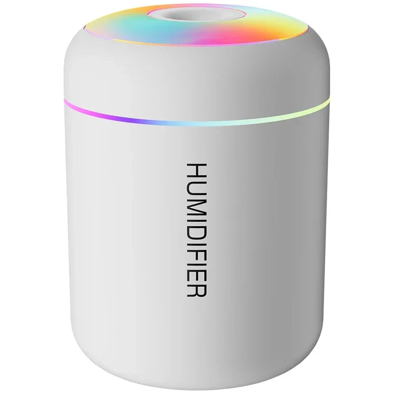 Searide 180ML Mini Air Humidifier – Portable USB Cool Mist Humidifier for Home, Office & Car