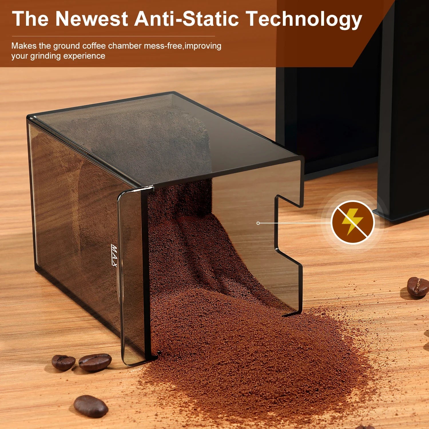 Automatic Coffee Bean Grinder for Espresso, French Press & Drip