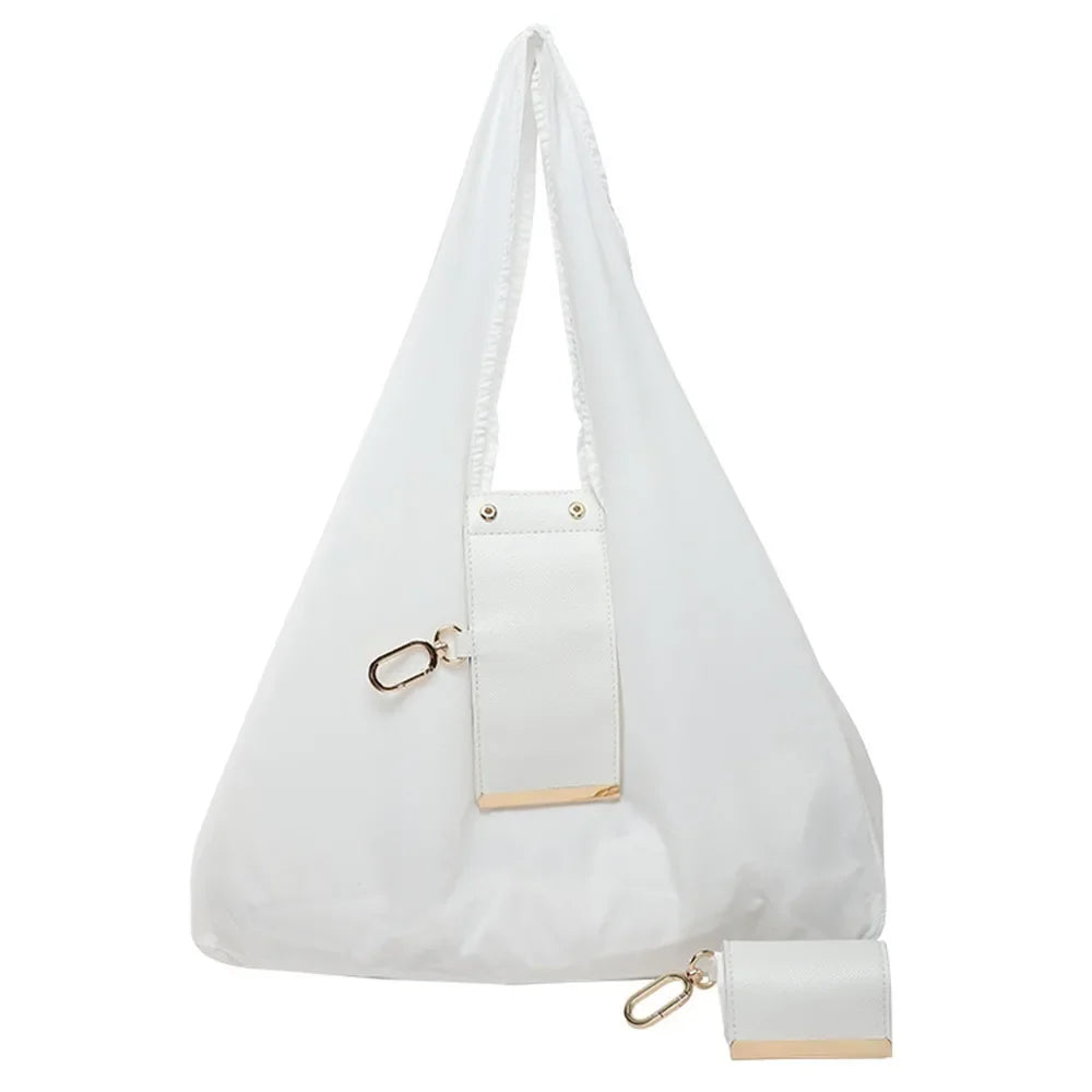 KeyTote™ Pocket Tote 👜✨ — Foldable Pocket Tote Bag for Shopping, Travel & Everyday Use