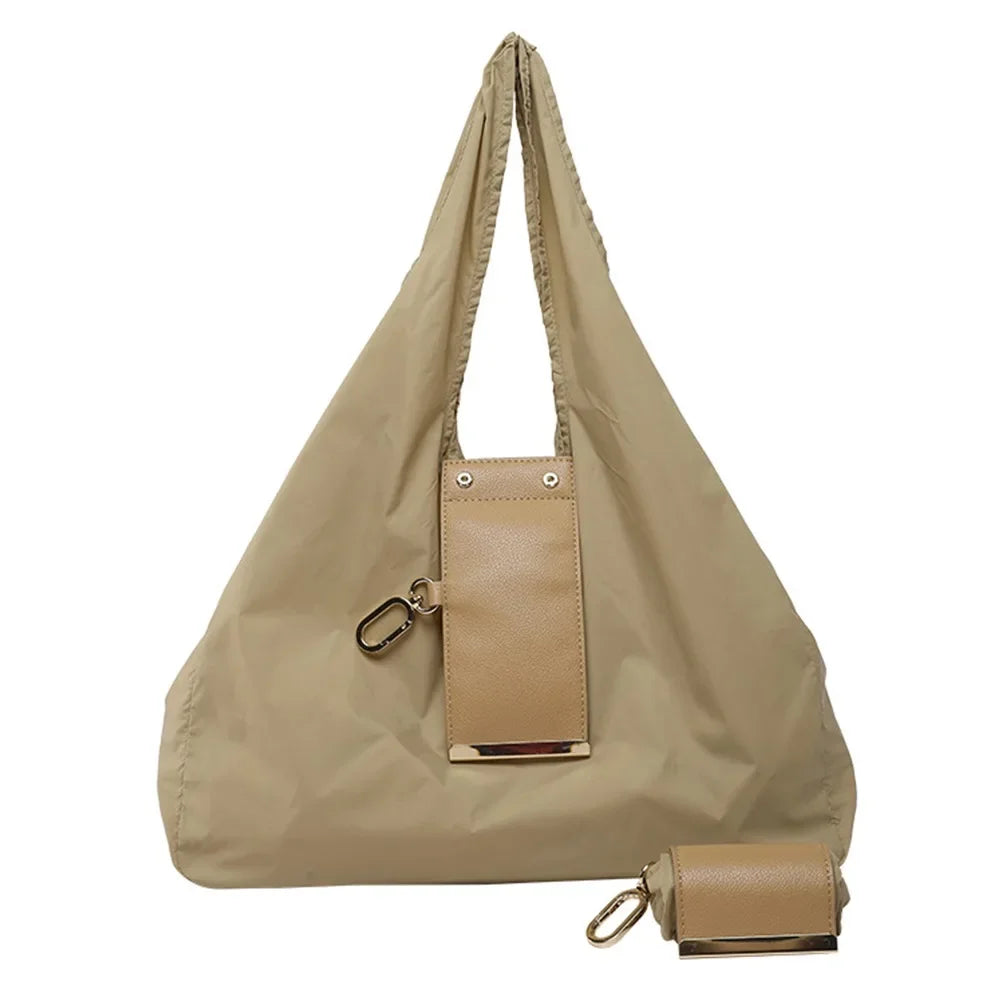 KeyTote™ Pocket Tote 👜✨ — Foldable Pocket Tote Bag for Shopping, Travel & Everyday Use