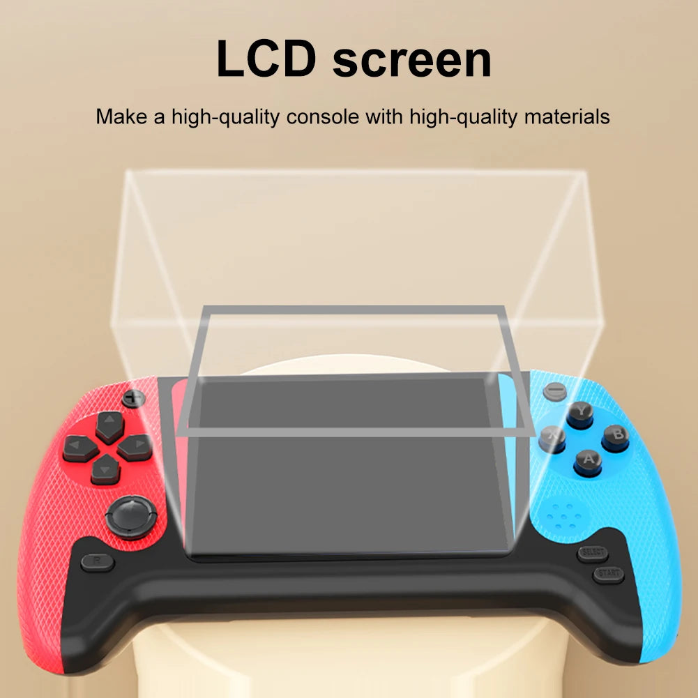 RetroPlay™ Handheld Game Console 🎮 – Portable Gaming Console with 2000 Built-In Classic Games | Pocket Retro Arcade Player for Travel & Kids