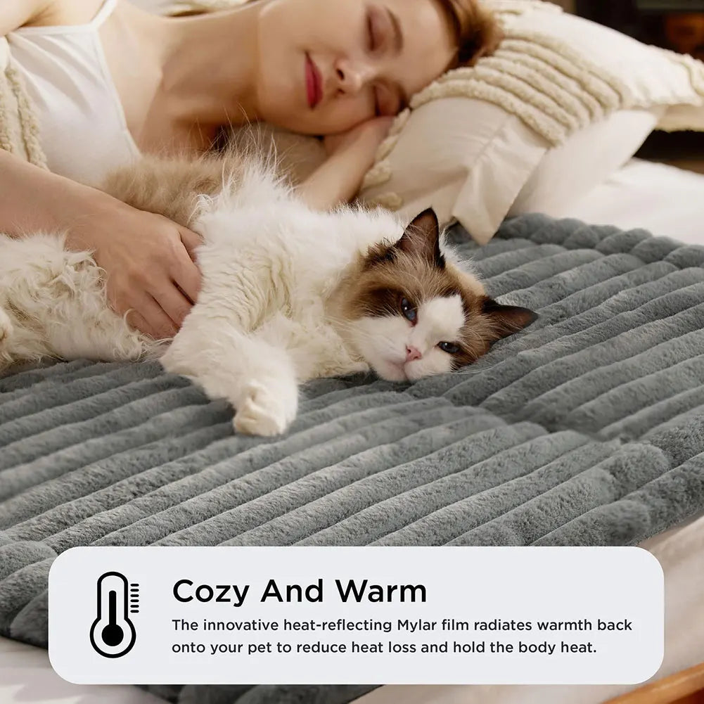 SnuggleHeat™ Self-Warming Pet Bed 🐱✨ – Cozy Thermal Dog & Cat Bed for Warmth, Better Sleep & Comfort Without Electricity