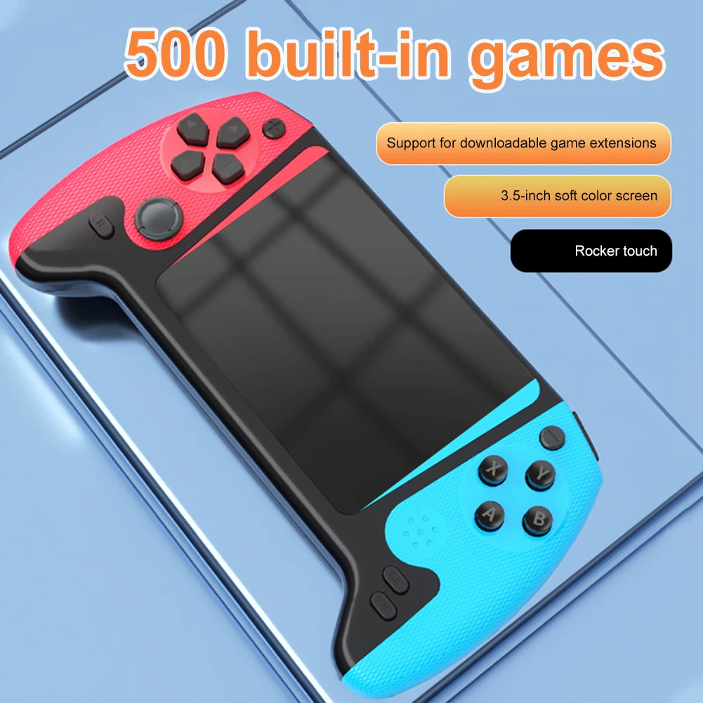 RetroPlay™ Handheld Game Console 🎮 – Portable Gaming Console with 2000 Built-In Classic Games | Pocket Retro Arcade Player for Travel & Kids