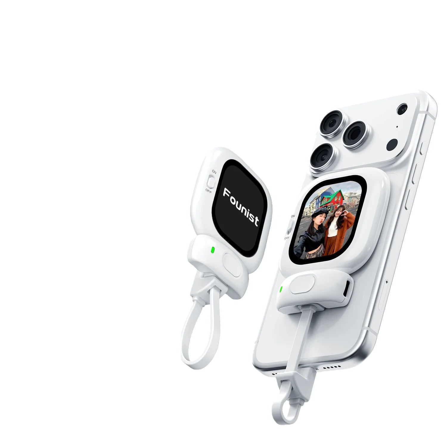VlogView™ Selfie Monitor 📱✨ – See Yourself While Using the Back Camera | Perfect for Vlogging, Selfies & Content Creation