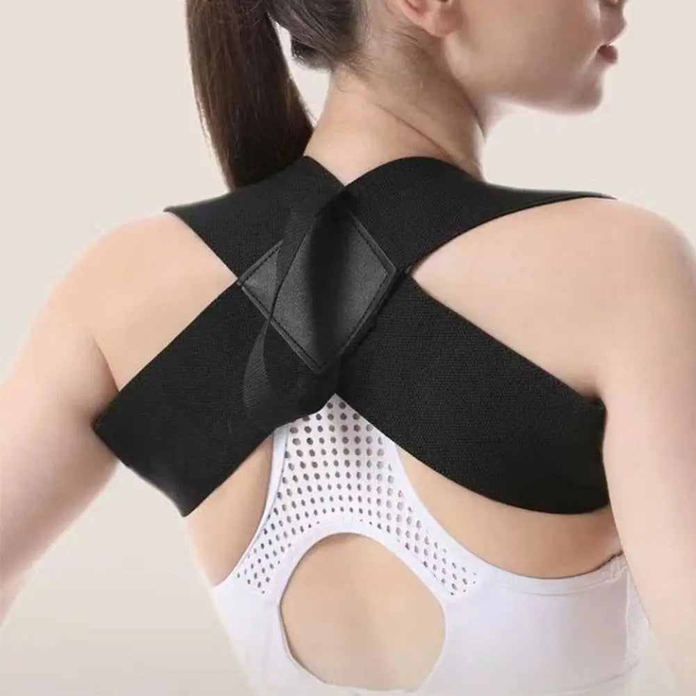 AlignFlex™ Posture Corrector for Men & Women – Adjustable Back Brace for Neck & Shoulder Support
