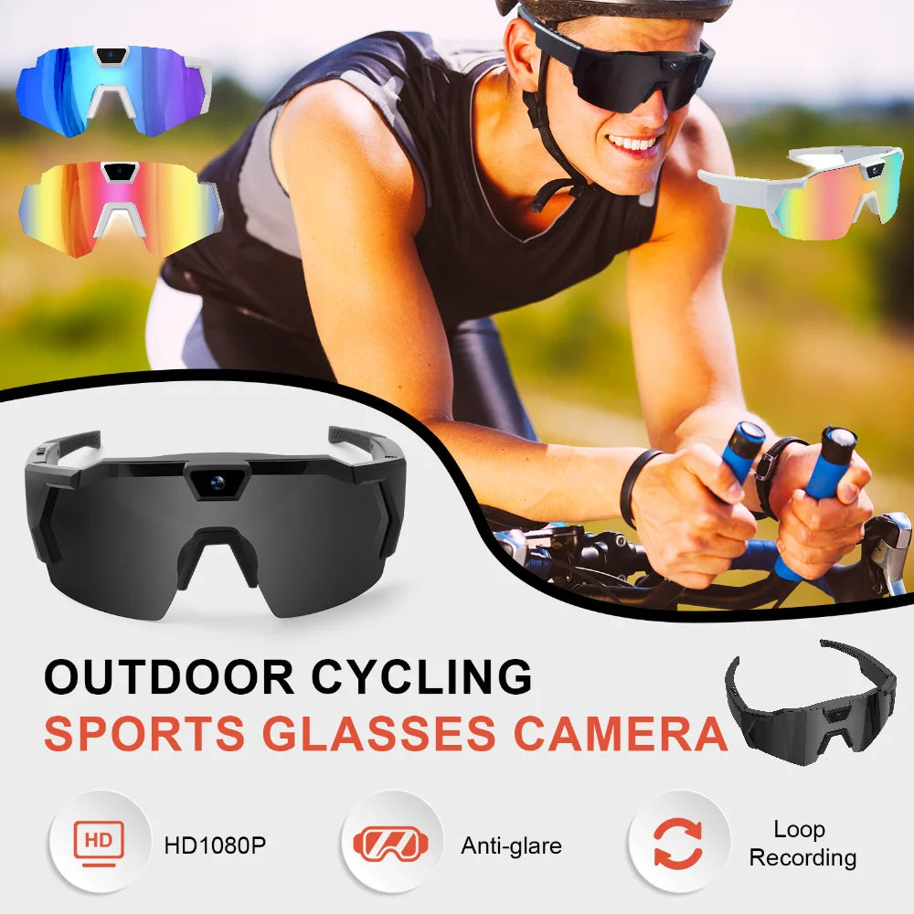 VisionX™ Smart Camera Glasses – HD Video Recording Sunglasses with Built-In Camera