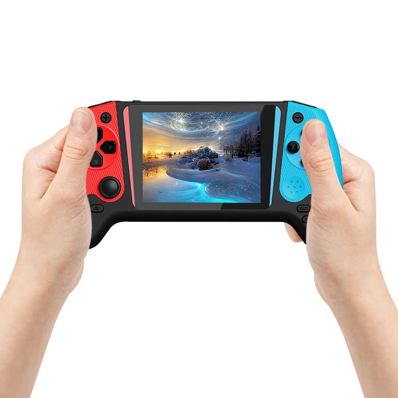 RetroPlay™ Handheld Game Console 🎮 – Portable Gaming Console with 2000 Built-In Classic Games | Pocket Retro Arcade Player for Travel & Kids