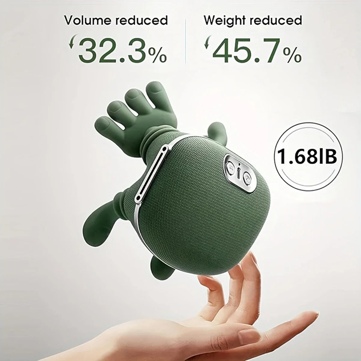 Bionic Finger Wireless Neck & Shoulder Massager – Deep Kneading Shiatsu Pain Relief Device for Neck, Shoulders & Upper Back