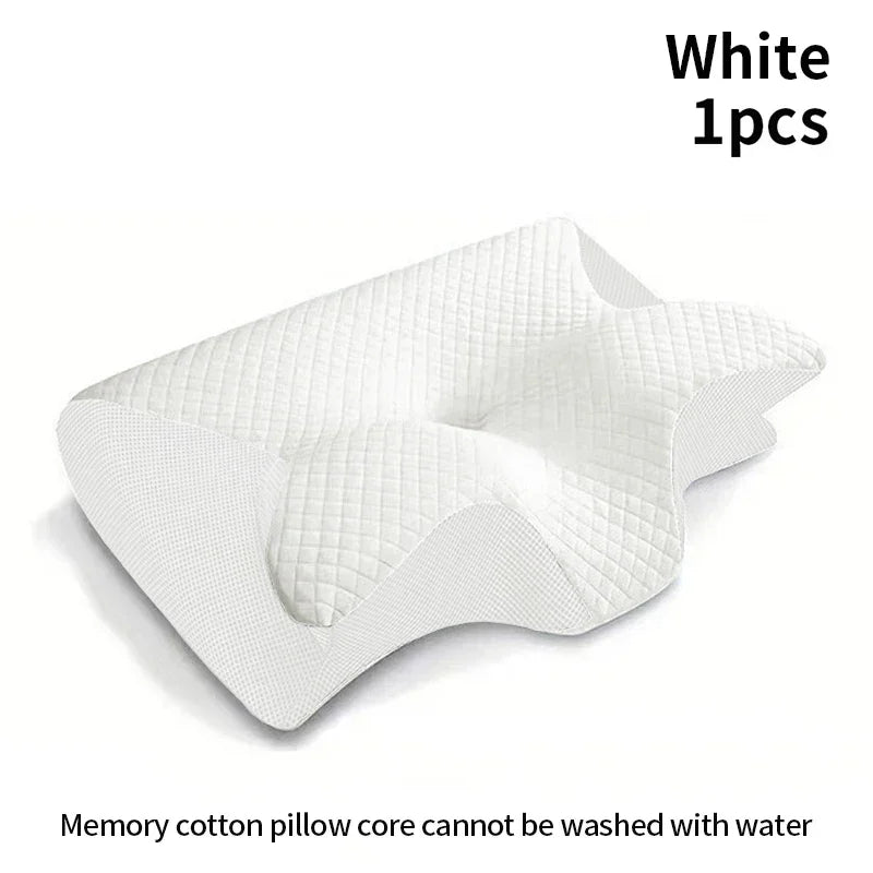 Ergonomic Contour Pillow for Neck Pain Relief – Orthopedic Cervical Support Pillow