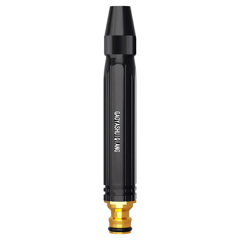 TurboBlast™ High-Pressure Hose Spray Nozzle – 10-Pattern Adjustable Power Washer Attachment