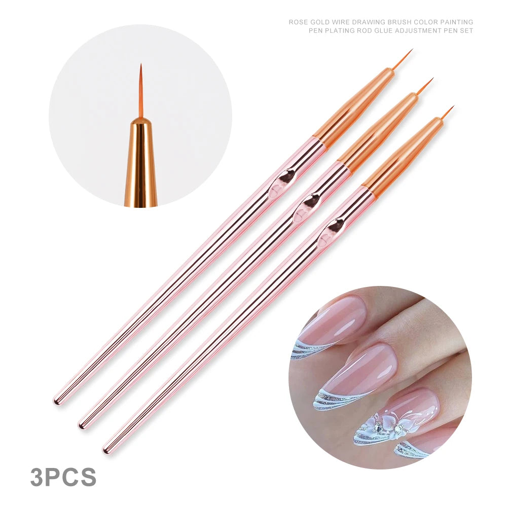 StampGlam™ Nail Art Pen Set 💅✨ — Easy Nail Art Stamp Pen Kit for DIY Salon Designs at Home