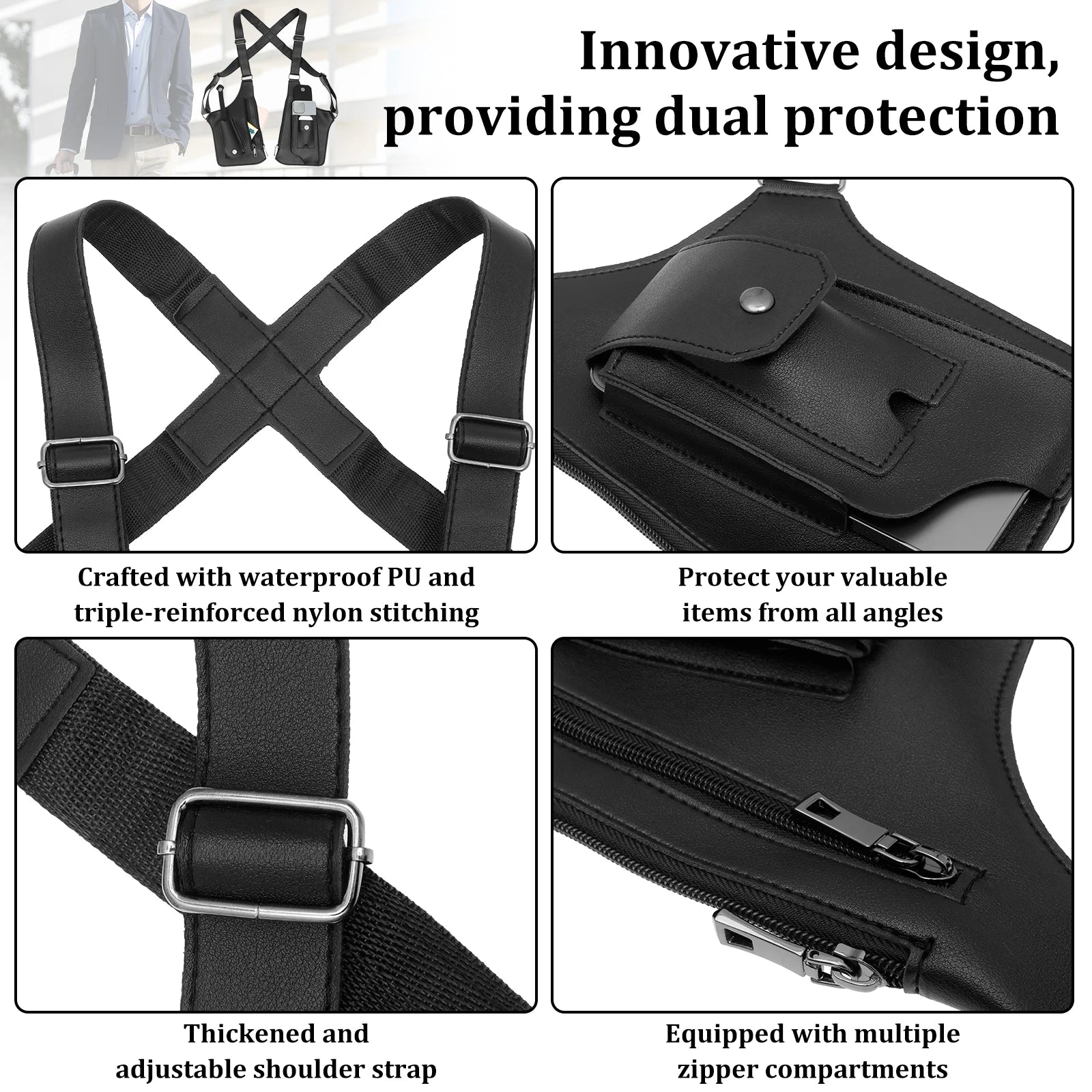 FlexCarry™ Shoulder Bag  — Adjustable Crossbody Fit, Lightweight Everyday Comfort & Stylish Travel Bag