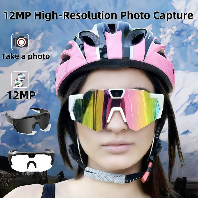 VisionX™ Smart Camera Glasses – HD Video Recording Sunglasses with Built-In Camera