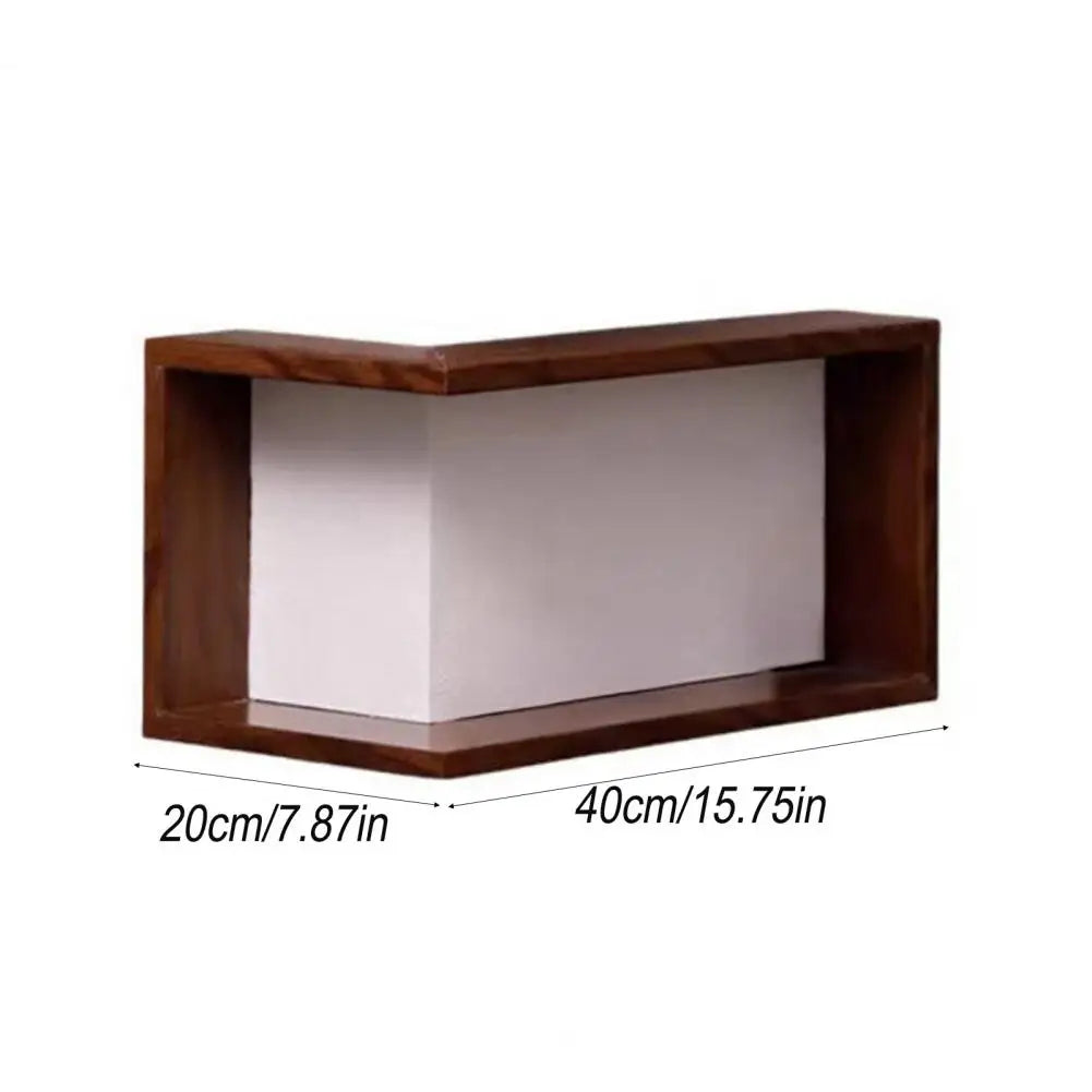 CornerLux™ LED Art Shelf ✨📦 — Corner Wall Shelf with LED Light, Smart Storage & Modern Home Décor