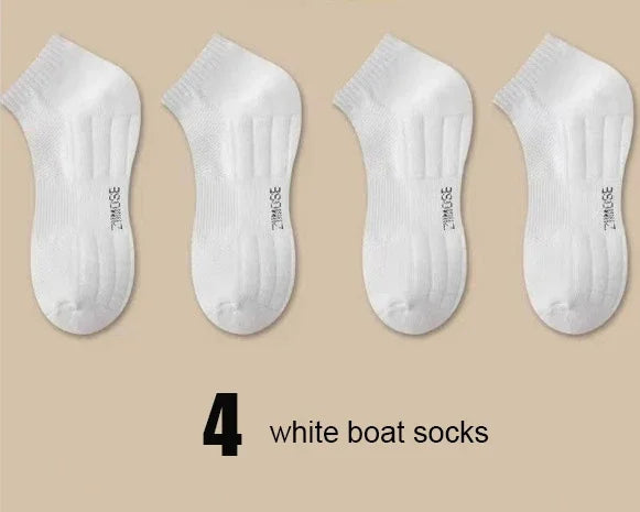 10-Pack Thick Cotton Tube Socks – Deodorant Winter Basketball Crew Socks for Men & Women