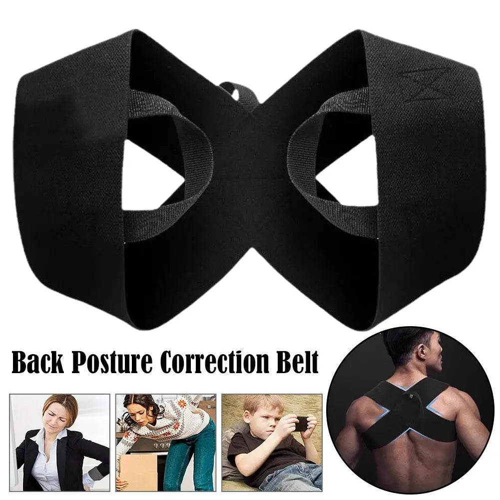 AlignFlex™ Posture Corrector for Men & Women – Adjustable Back Brace for Neck & Shoulder Support