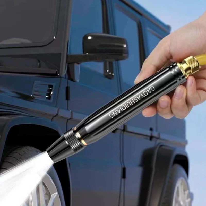 TurboBlast™ High-Pressure Hose Spray Nozzle – 10-Pattern Adjustable Power Washer Attachment