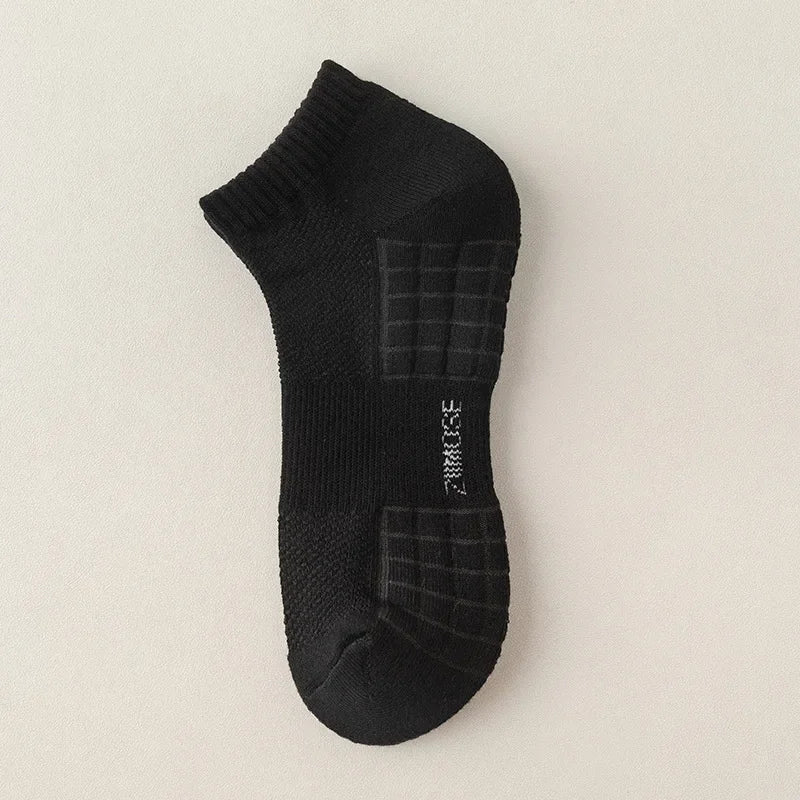 10-Pack Thick Cotton Tube Socks – Deodorant Winter Basketball Crew Socks for Men & Women