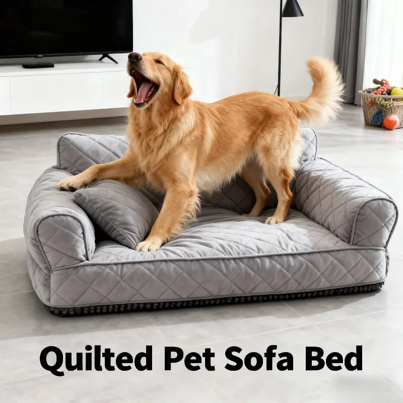 PawRelax™ Plush Pet Bed 🐾 – Soft Calming Dog & Cat Bed for Anxiety Relief, Deep Sleep & Cozy Comfort