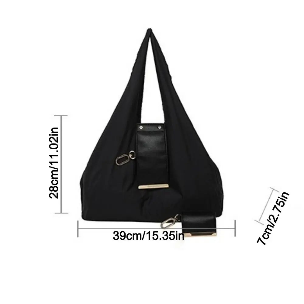 KeyTote™ Pocket Tote 👜✨ — Foldable Pocket Tote Bag for Shopping, Travel & Everyday Use