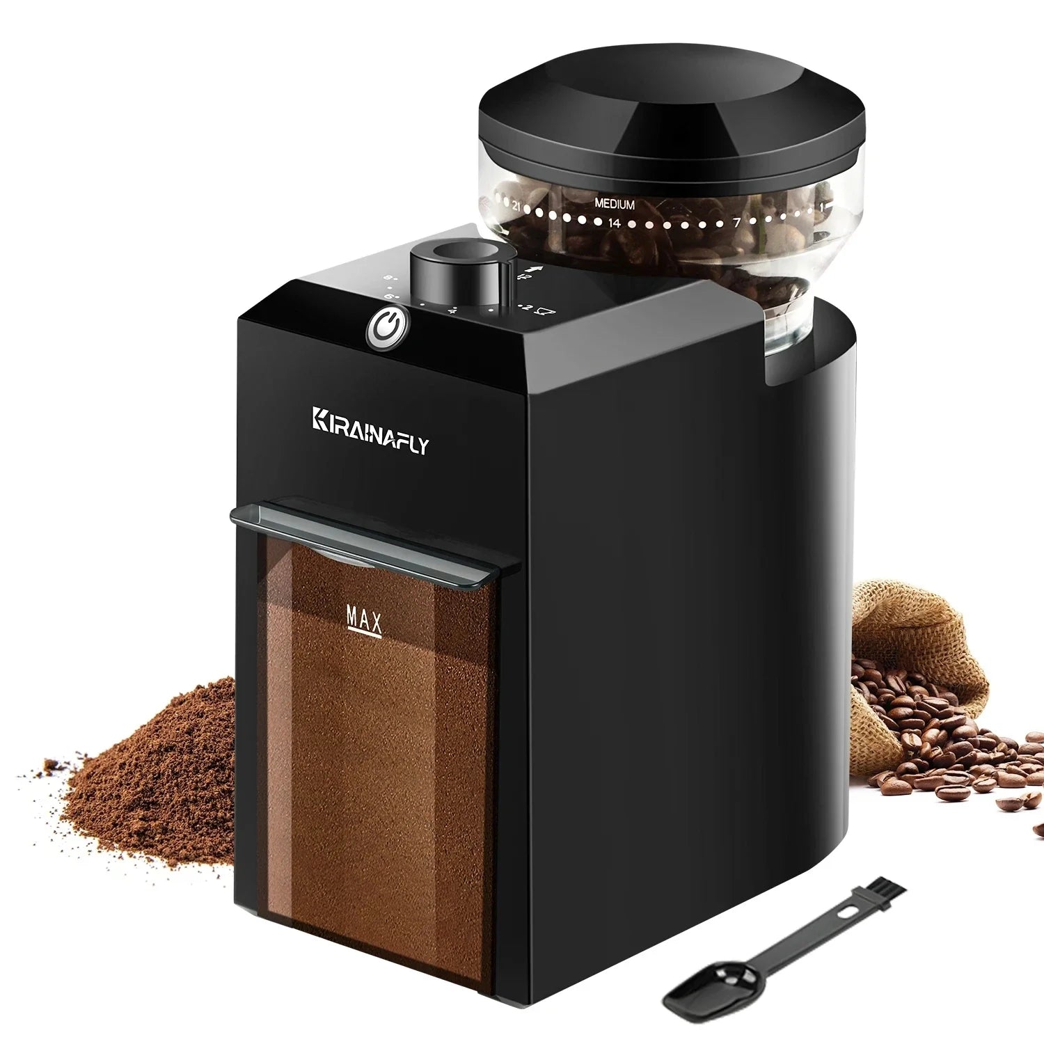 Automatic Coffee Bean Grinder for Espresso, French Press & Drip