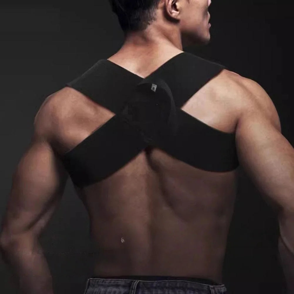 AlignFlex™ Posture Corrector for Men & Women – Adjustable Back Brace for Neck & Shoulder Support