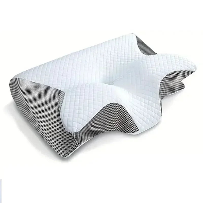 Ergonomic Contour Pillow for Neck Pain Relief – Orthopedic Cervical Support Pillow