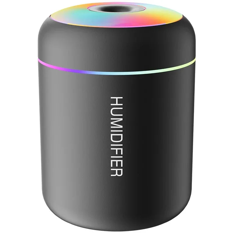 Searide 180ML Mini Air Humidifier – Portable USB Cool Mist Humidifier for Home, Office & Car