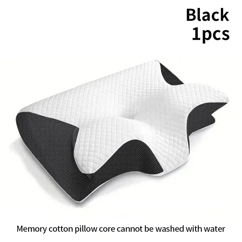 Ergonomic Contour Pillow for Neck Pain Relief – Orthopedic Cervical Support Pillow