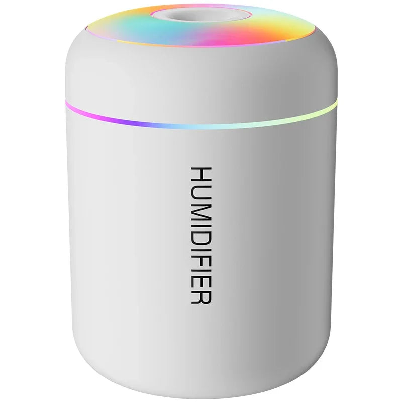 Searide 180ML Mini Air Humidifier – Portable USB Cool Mist Humidifier for Home, Office & Car
