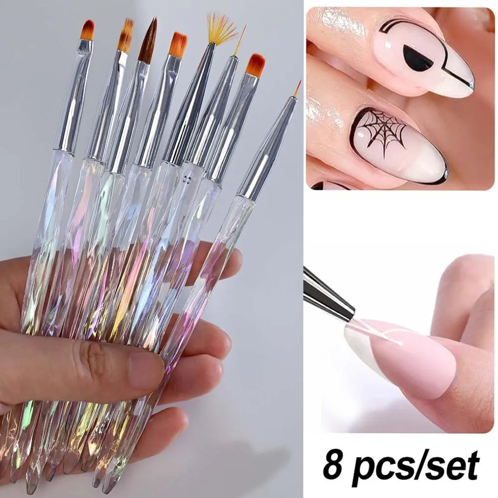 StampGlam™ Nail Art Pen Set 💅✨ — Easy Nail Art Stamp Pen Kit for DIY Salon Designs at Home