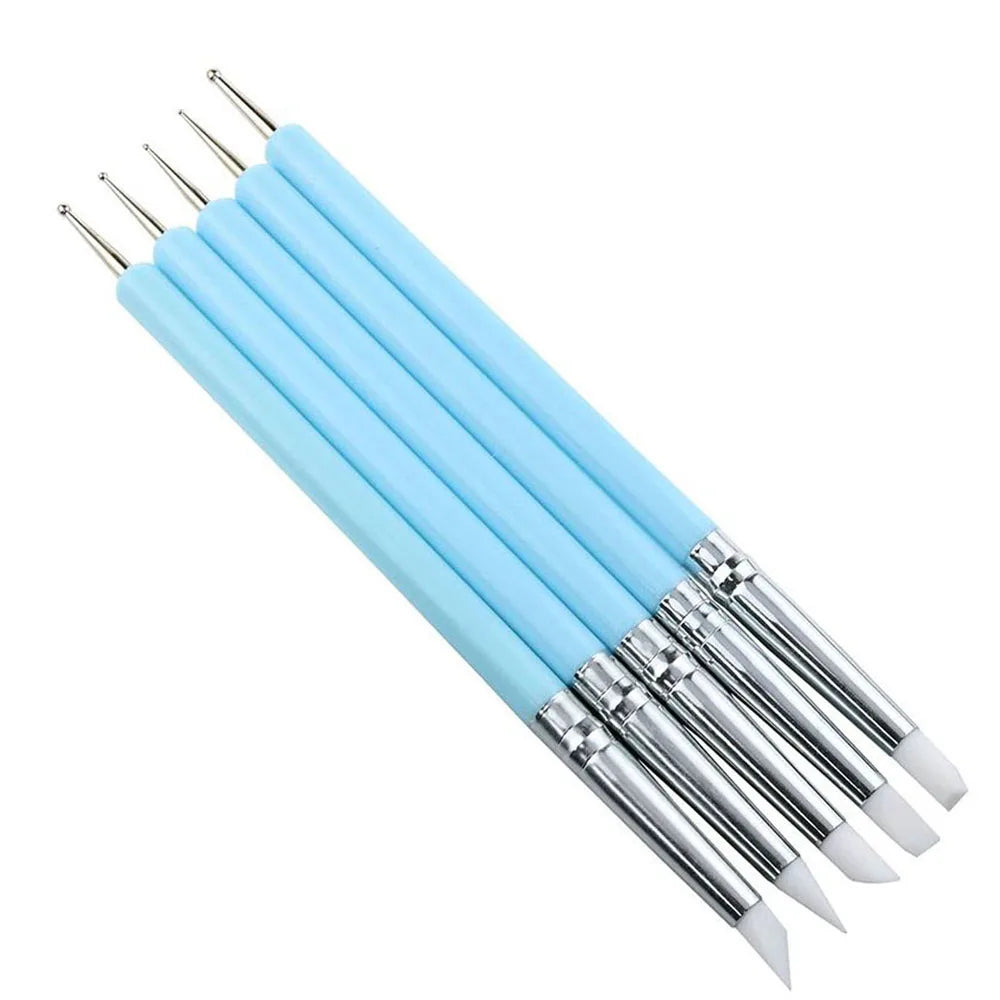 StampGlam™ Nail Art Pen Set 💅✨ — Easy Nail Art Stamp Pen Kit for DIY Salon Designs at Home
