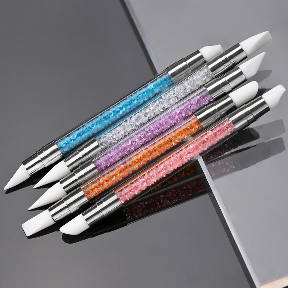 StampGlam™ Nail Art Pen Set 💅✨ — Easy Nail Art Stamp Pen Kit for DIY Salon Designs at Home