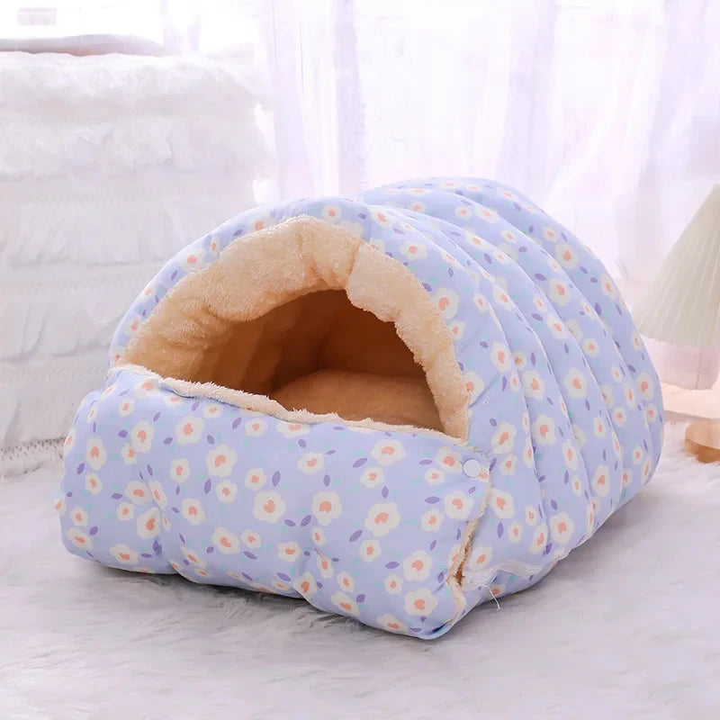 PurrNest 360™ Washable Cat Bed – Soft, Cozy & All-Season Pet Comfort