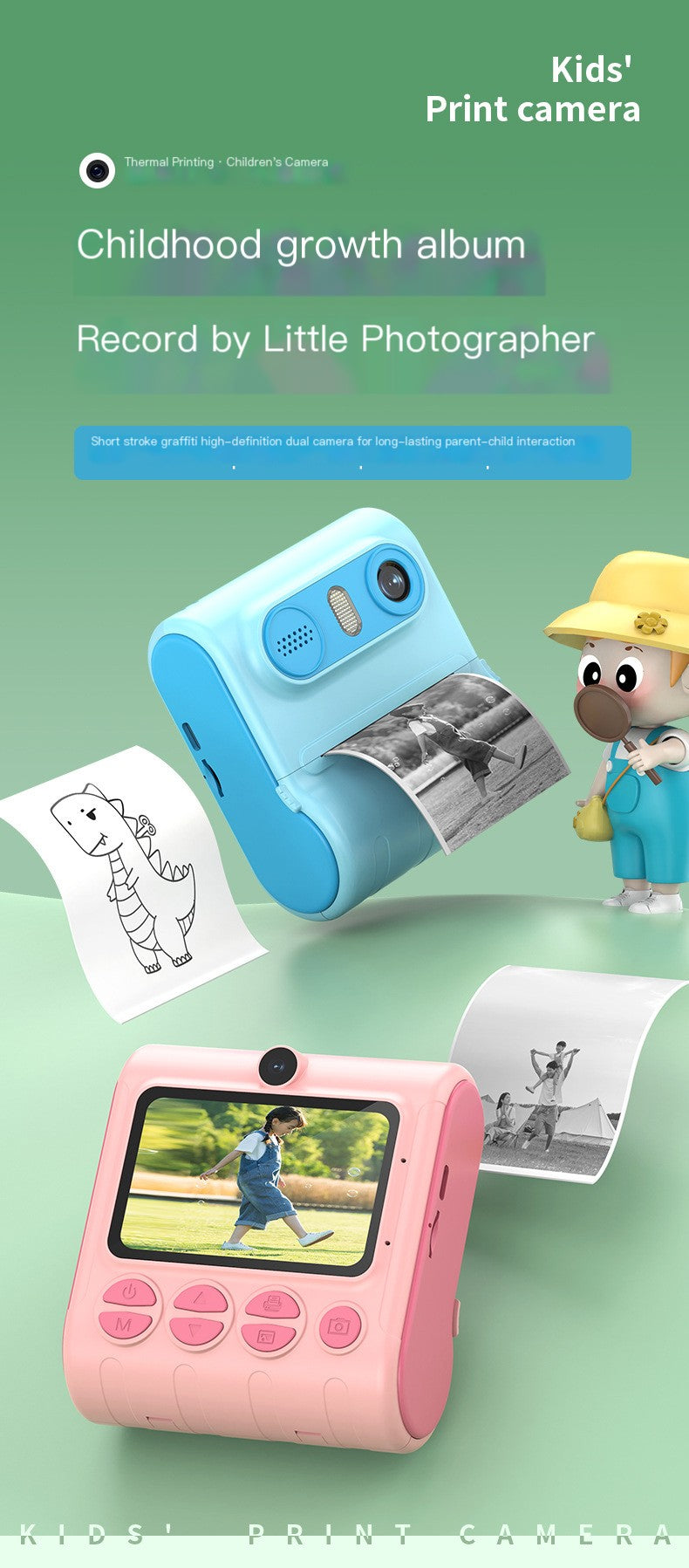 Kids Instant Camera