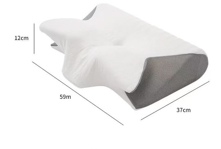 Ergonomic Contour Pillow for Neck Pain Relief – Orthopedic Cervical Support Pillow
